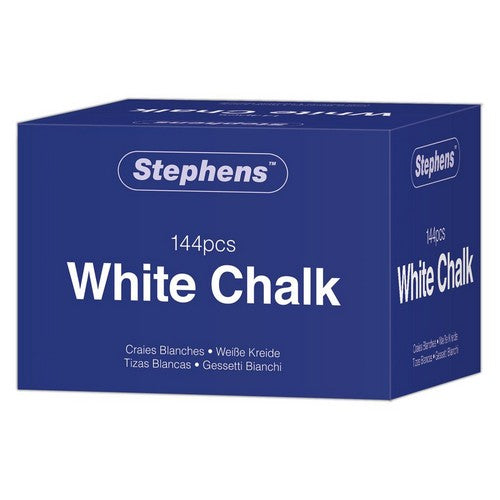 Stephens White Chalk (Box of 144)