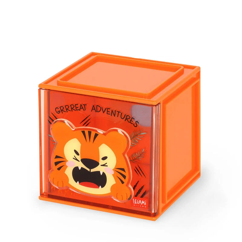 Legami Cutie Cube Stackable Desk Storage Box