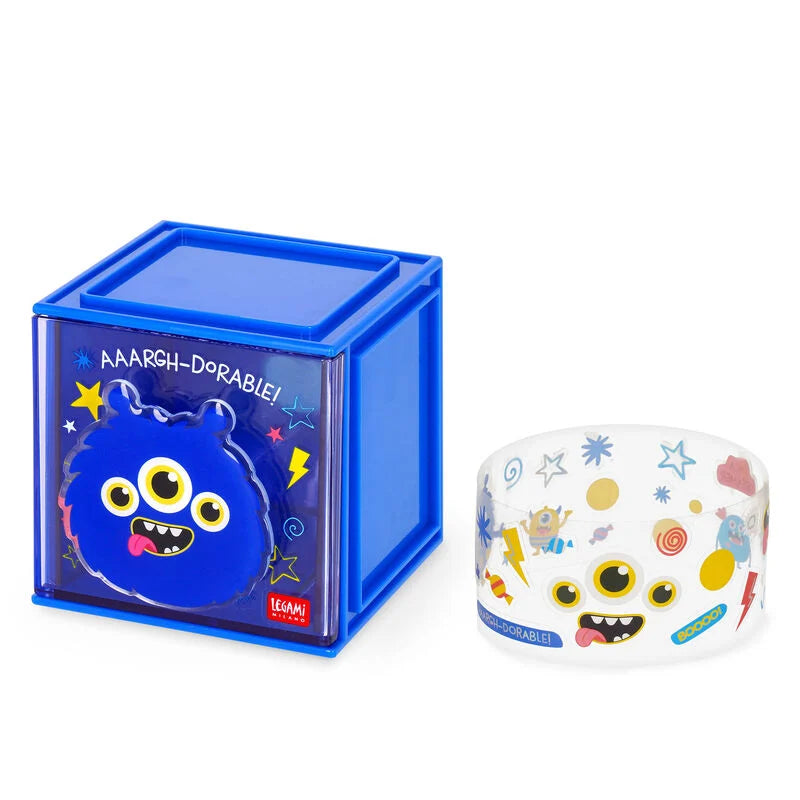 Legami Cutie Cube Stackable Desk Storage Box