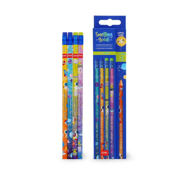 Legami Smelling Good Scented HB Graphite Pencils (Set of 4)