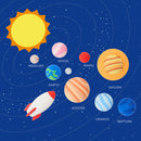 Legami Solar System Erasers (Set of 9)