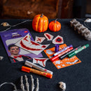Legami Halloween Edition Creepy Temporary Face and Body Tattoos