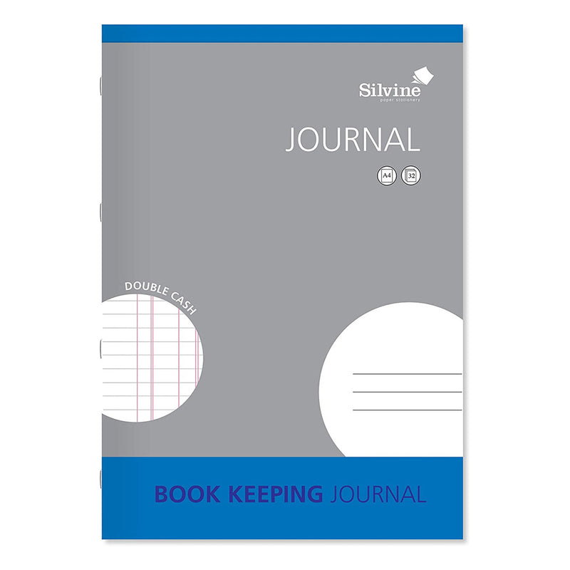 Silvine Book Keeping Journal - Double Cash