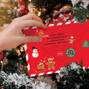 Legami Dear Santa Christmas Edition Santa Claus Letter Kit