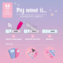 Legami My Name Is... Adhesive Labels with Protective Film