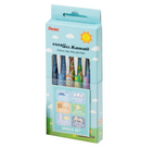 Pentel EnerGel Kawaii Retractable Rollerball 0.5mm BLN75KW9 - Limited Edition (Full Set - Wallet of 6)