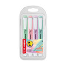 Stabilo Swing Cool Pastel Assorted Highlighters (4 Pieces)