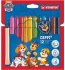 Stabilo Paw Patrol Cappi Fibre-Tip Pens (Wallet of 12)