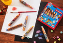 Stabilo Paw Patrol Woody 3-in-1 Coloured Pencils (Wallet of 6 + Sharpener)