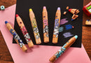 Stabilo Paw Patrol Woody 3-in-1 Coloured Pencils (Wallet of 6 + Sharpener)