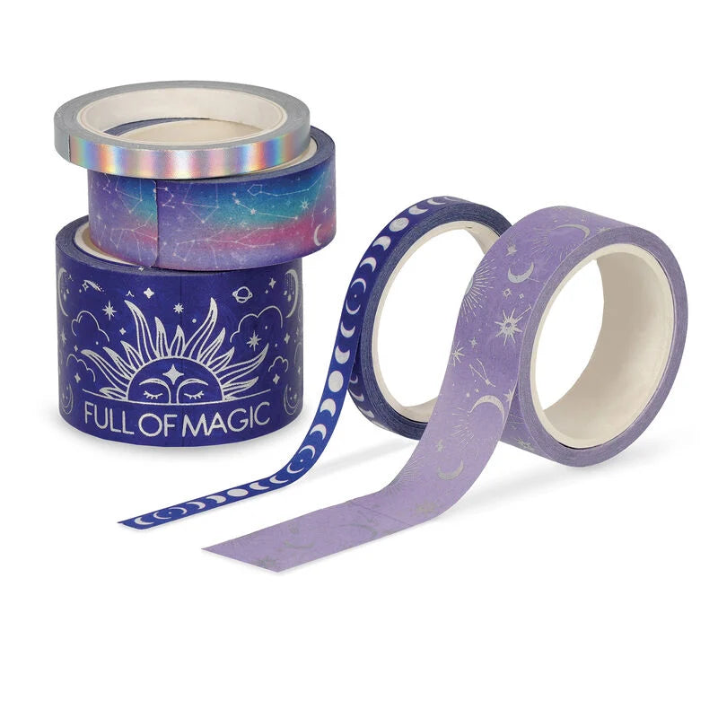 Legami - 5-delige set papieren plakbanden, tape by tape, kitty-thema, kleurrijk, om te plakken, te decoreren en te personaliseren, 3 verschillende maten, lengte elk 5 meter Legami - 5-delige set papieren plakbanden, tape by tape, kitty-thema, kleurrijk, om te plakken, te decoreren en te personaliseren, 3 verschillende maten, lengte elk 5 meter