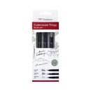 Tombow Fudenosuke Trilogy Brush Pen (Pack of 3)