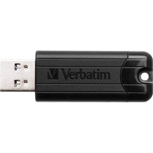 Verbatim Pinstripe USB 3.2 Flash Drive 256GB Black