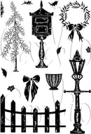 Card-io Combinations Clear Stamp Set A6 - Vintage Vista