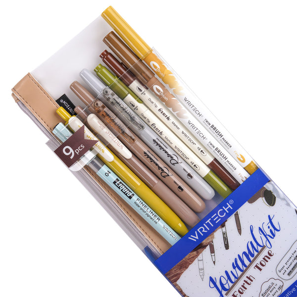 Writech Journaling Kit - Earth Tone