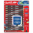 Sharpie Earth Tones Creative Markers - Bullet Tipped Assorted (12 Pieces)