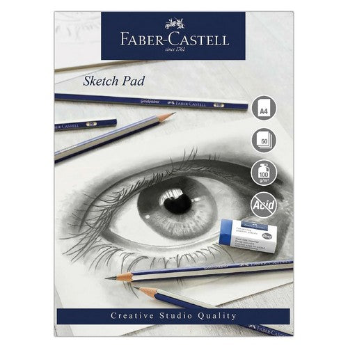Faber-Castell Creative Studio Sketch Pad 100gsm (50 Sheets)