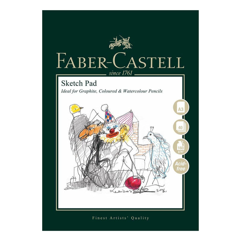 Faber-Castell Sketch Pad 160gsm (40 Sheets)