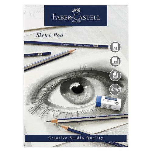 Faber-Castell Creative Studio Sketch Pad 100gsm (50 Sheets)