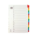 Premier Assorted A4 A-Z Mylar Index