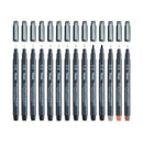 Pentel Pointliner Pen S20P Full Range (14 Pieces)