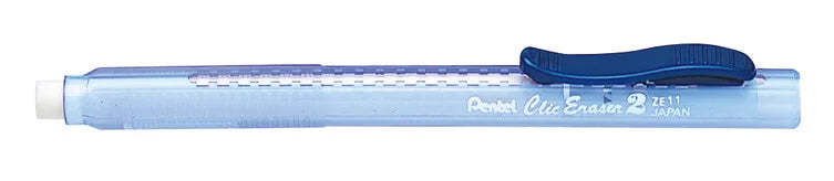 Pentel Clic Eraser with Rubber Grip ZE11T-C