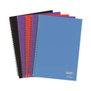 Tiger Ruled Wirebound Hardback Notebook A4 80 Sheets