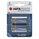 AgfaPhoto Alkaline Power C Batteries (Pack of 2)