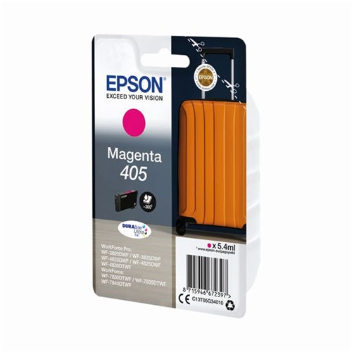 Epson 405 Ink Cartridge DURABrite Ultra Suitcase Magenta C13T05G34010