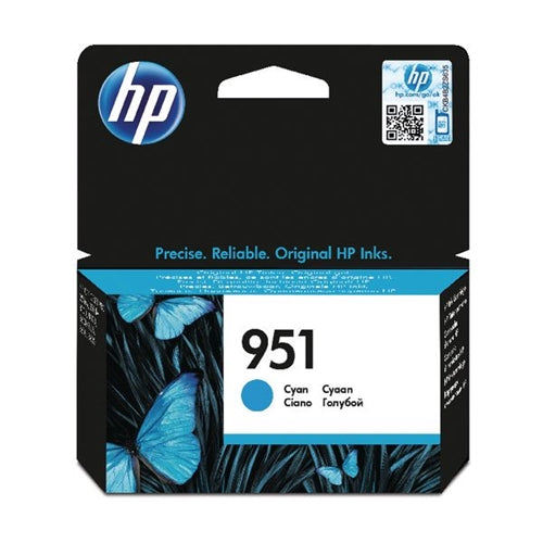 HP 951 OfficeJet Inkjet Cartridge Cyan CN050AE