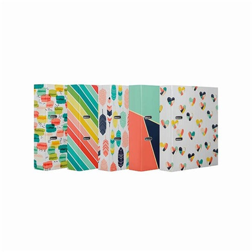 Pukka Pad Fashion Lever Arch File Assorted