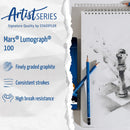 Staedtler Mars Lumograph 100 - Tin of 12 Assorted Degrees