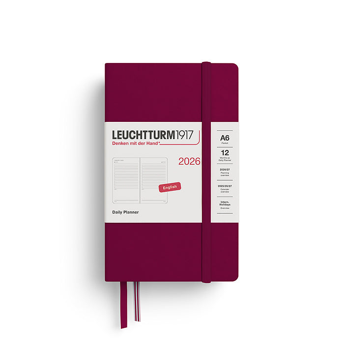 Leuchtturm 1917 Daily Planner Pocket (A6) 2026