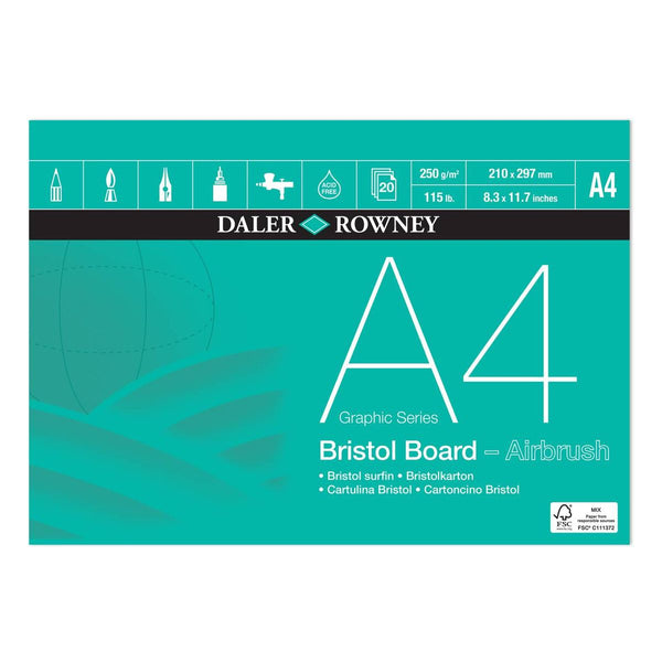 Daler-Rowney Bristol Board Pad 250gsm