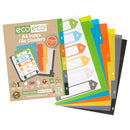 Eco-Eco A4 50% Recycled Set 6 Index File Dividers