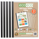 Eco-Eco A4 50% Recycled Pack 5 Easy Slide Files