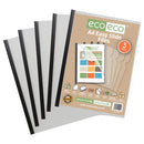 Eco-Eco A4 50% Recycled Pack 5 Easy Slide Files