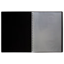 Eco-Eco A4 90% Recycled 40 Pocket Fold Flat Spiral Display Book