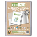 Eco-Eco A5 50% Recycled 100 Pocket Presentation Display Book and Box