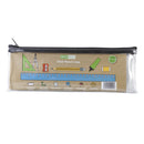 Eco-Eco Clear PVC Flat Pencil Case - 33x12.7cm