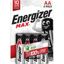 Energizer Max Alkaline AA Batteries (Pack of 4)