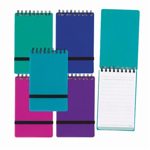 Snopake Noteguard Notepad 76 x 127mm Assorted 14324