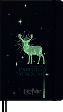 Moleskine Harry Potter Expecto Patronum Limited Edition Ruled Hardcover Notebook - Large
