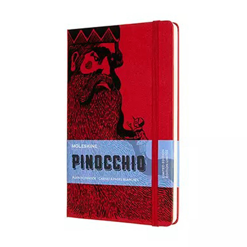 Moleskine Pinocchio Limited Edition Plain Hardcover Notebook - Large