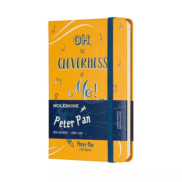 Moleskine Peter Pan Limited Edition Ruled Hardcover Notebook - Pocket