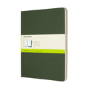 Moleskine Cahier Plain Journals - Extra Large (Set of 3)
