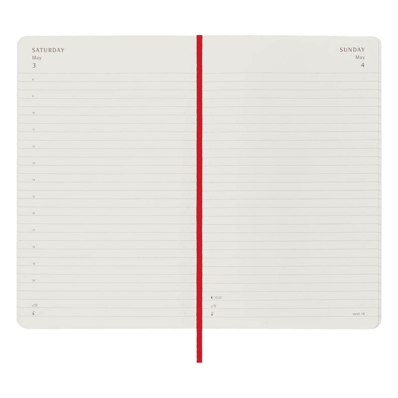 Moleskine Hardcover Daily 12-Month Classic Planner 2026 - Large