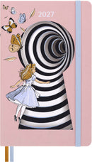 Moleskine Alice's Adventures in Wonderland Hardcover Weekly Notebook Diary/Planner 12-Month 2027 - Large