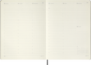 Moleskine Smart Hardcover Diary/Weekly Notebook Planner 12-Month 2027 - Extra Large
