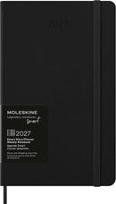 Moleskine Smart Hardcover Diary/Weekly Notebook Planner 12-Month 2027 - Large